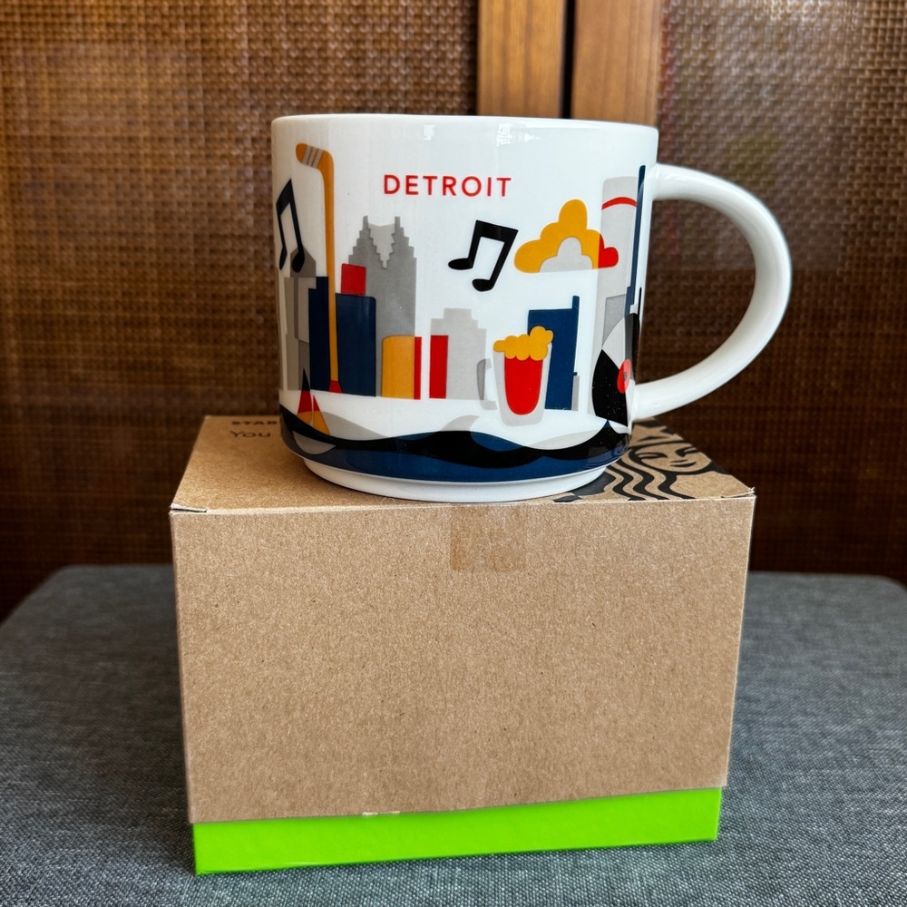 Starbucks DETROIT “You Are Here” Collection